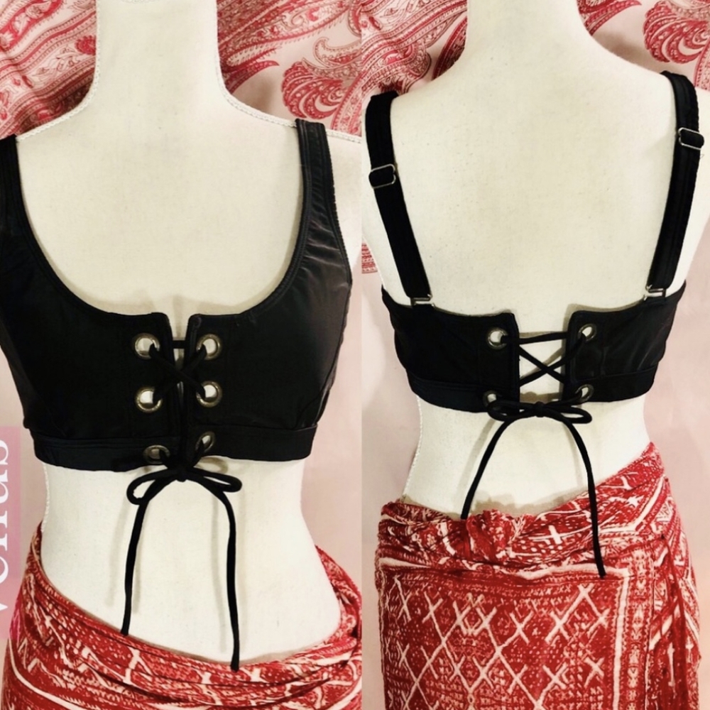 Surfer Beach Top Punk Goth Corset Style